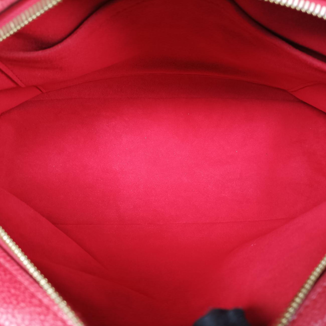 Alma Bag Into BagBrown ×RougeMonogram Canvas×calf leatherM41779SP3196アルマ バッグ イントゥー バッグモノグラム/ブラウン系×ルージュモノグラムキャンバス×カーフレザーM41779SP3196