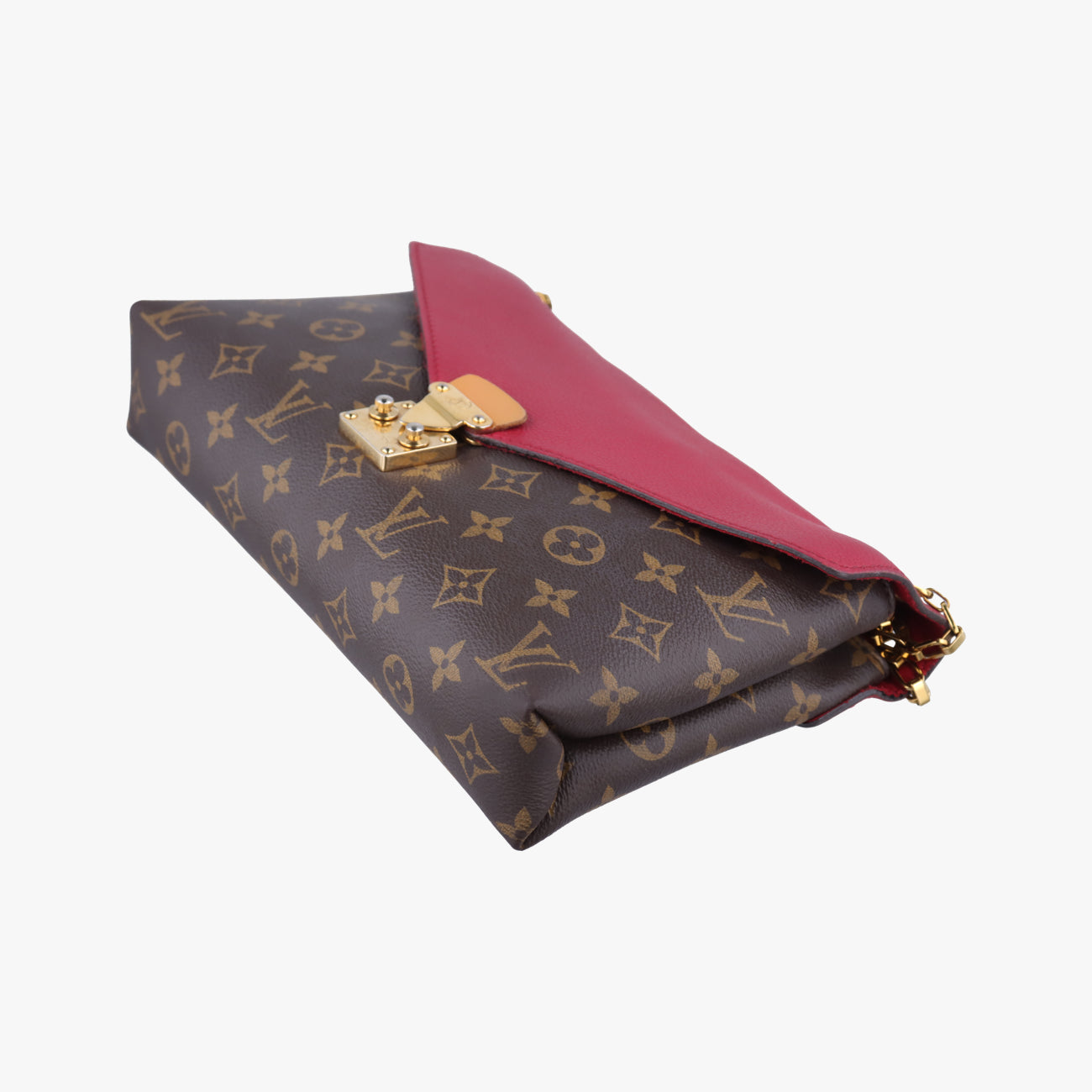 PALLAS ChainBrown×CERISEMonogram Canvas×calf leatherM41201CA1145パラス チェーンモノグラム/ブラウン系×スリーズモノグラムキャンバス×カーフレザーM41201CA1145