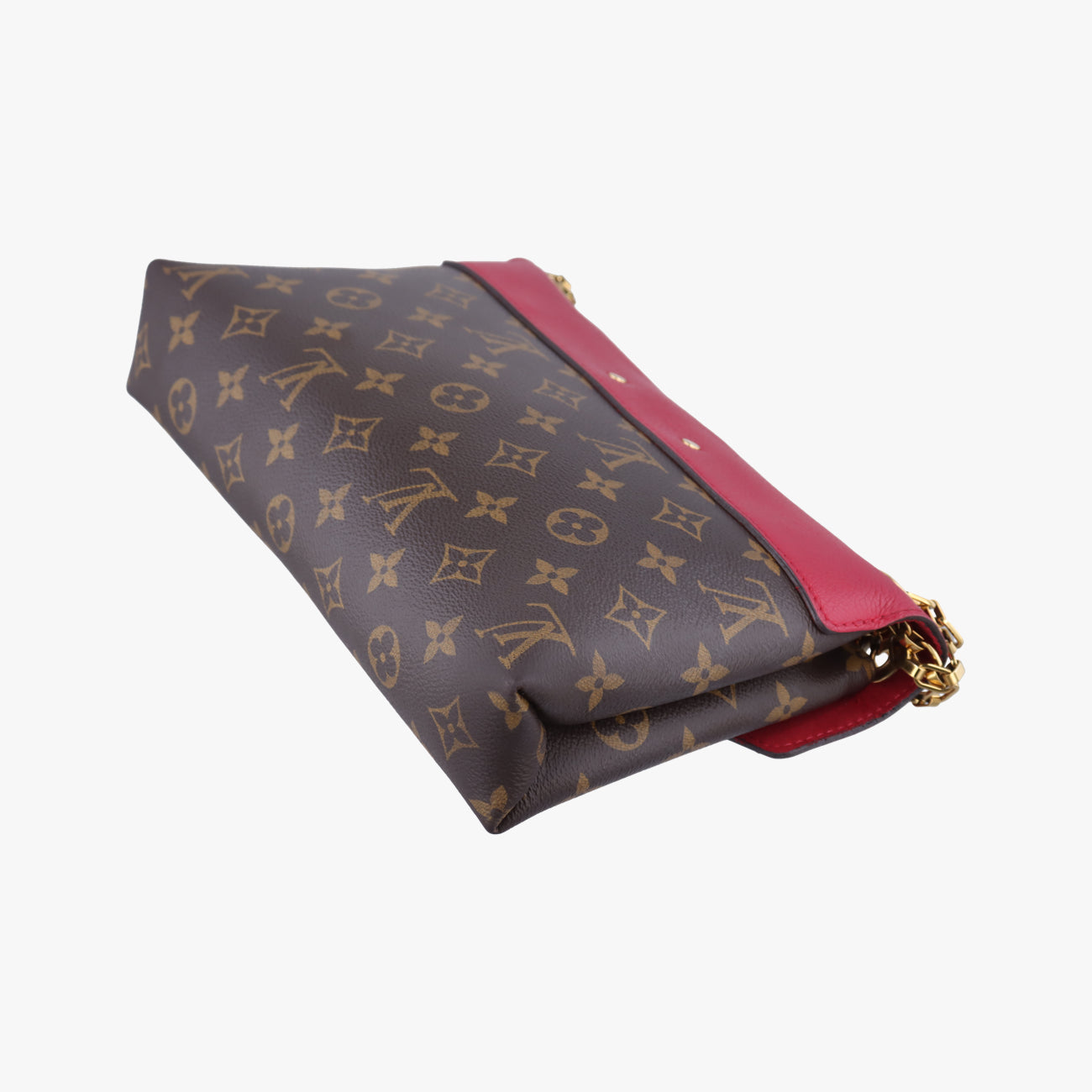 PALLAS ChainBrown×CERISEMonogram Canvas×calf leatherM41201CA1145パラス チェーンモノグラム/ブラウン系×スリーズモノグラムキャンバス×カーフレザーM41201CA1145