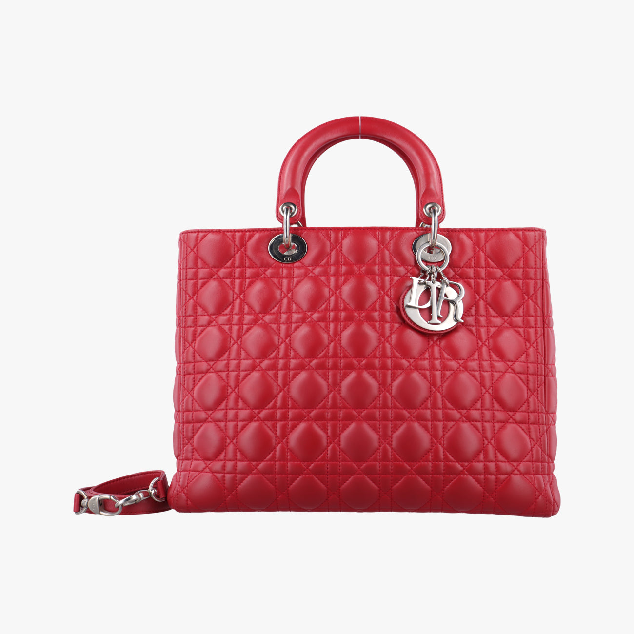Lady DiorRedlambskin11-MA-1111レディディオールレッドラムスキン11-MA-1111