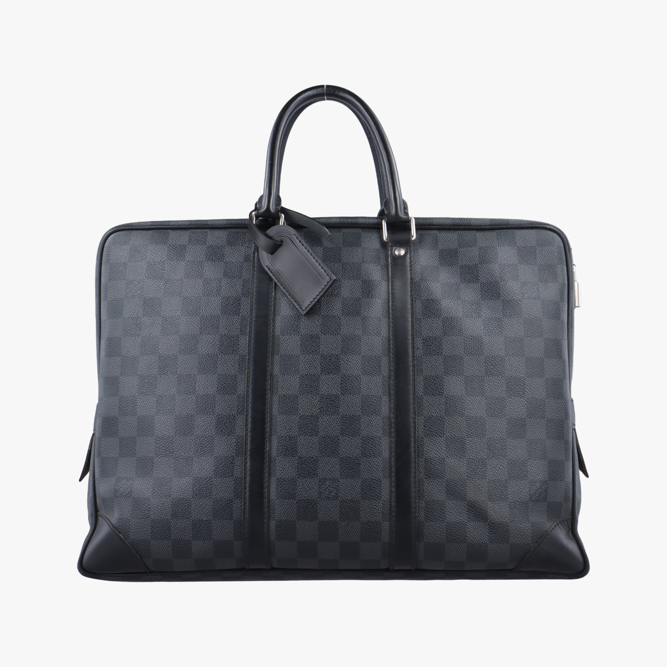 Porte Documents VoyageNoirDamier GraphiteN41125RI1193ポルト ドキュマン ヴォワヤージュノワールダミエグラフィットN41125RI1193
