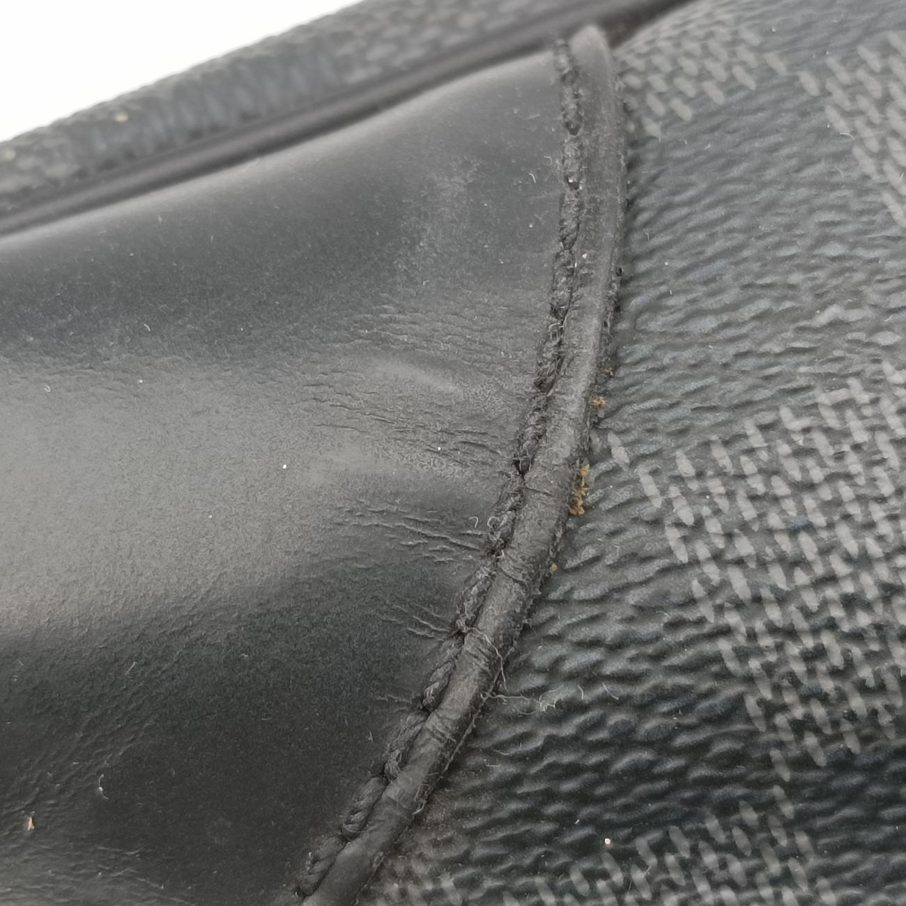 Porte Documents VoyageNoirDamier GraphiteN41125RI1193ポルト ドキュマン ヴォワヤージュノワールダミエグラフィットN41125RI1193