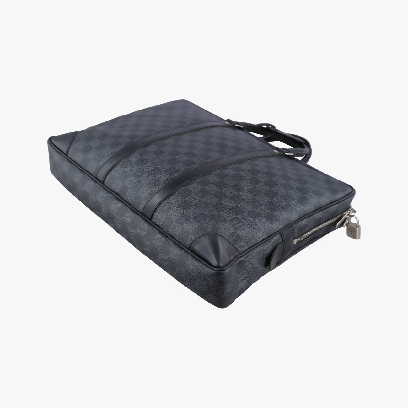 Porte Documents VoyageNoirDamier GraphiteN41125RI1193ポルト ドキュマン ヴォワヤージュノワールダミエグラフィットN41125RI1193