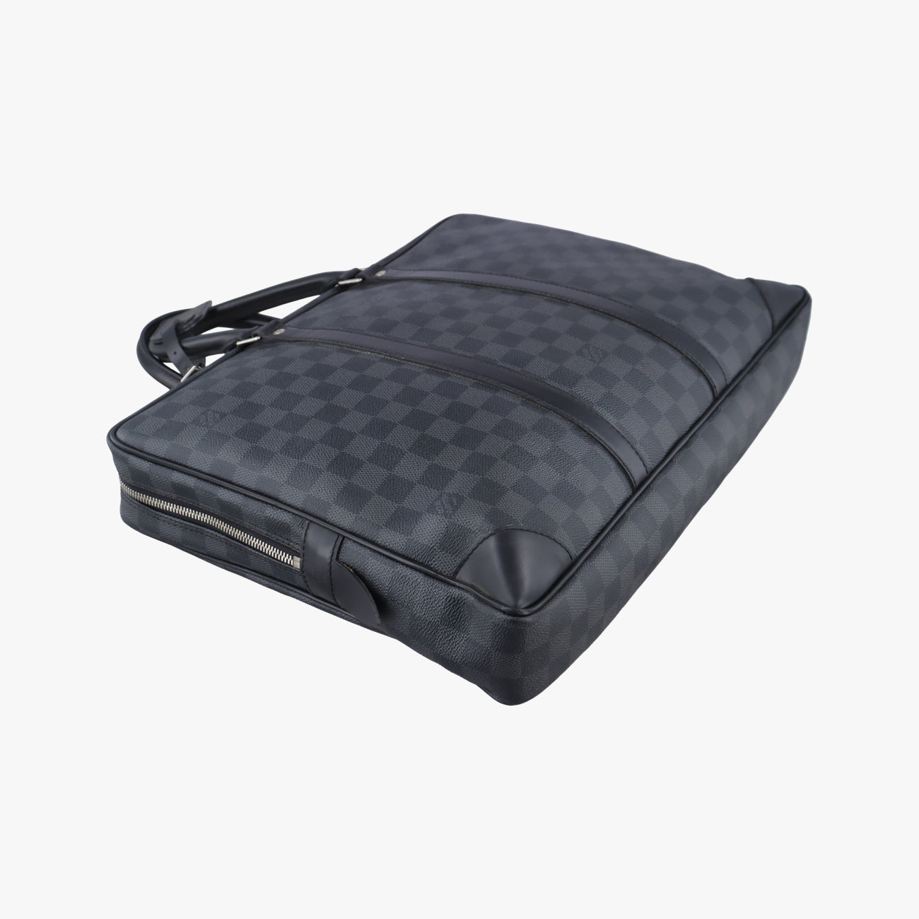 Porte Documents VoyageNoirDamier GraphiteN41125RI1193ポルト ドキュマン ヴォワヤージュノワールダミエグラフィットN41125RI1193