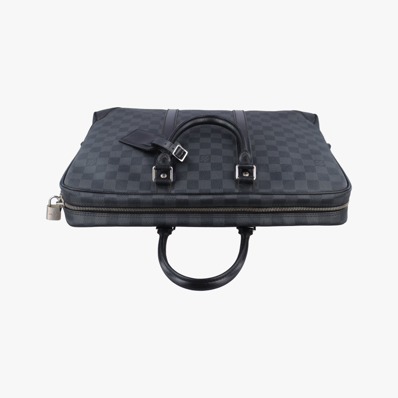 Porte Documents VoyageNoirDamier GraphiteN41125RI1193ポルト ドキュマン ヴォワヤージュノワールダミエグラフィットN41125RI1193