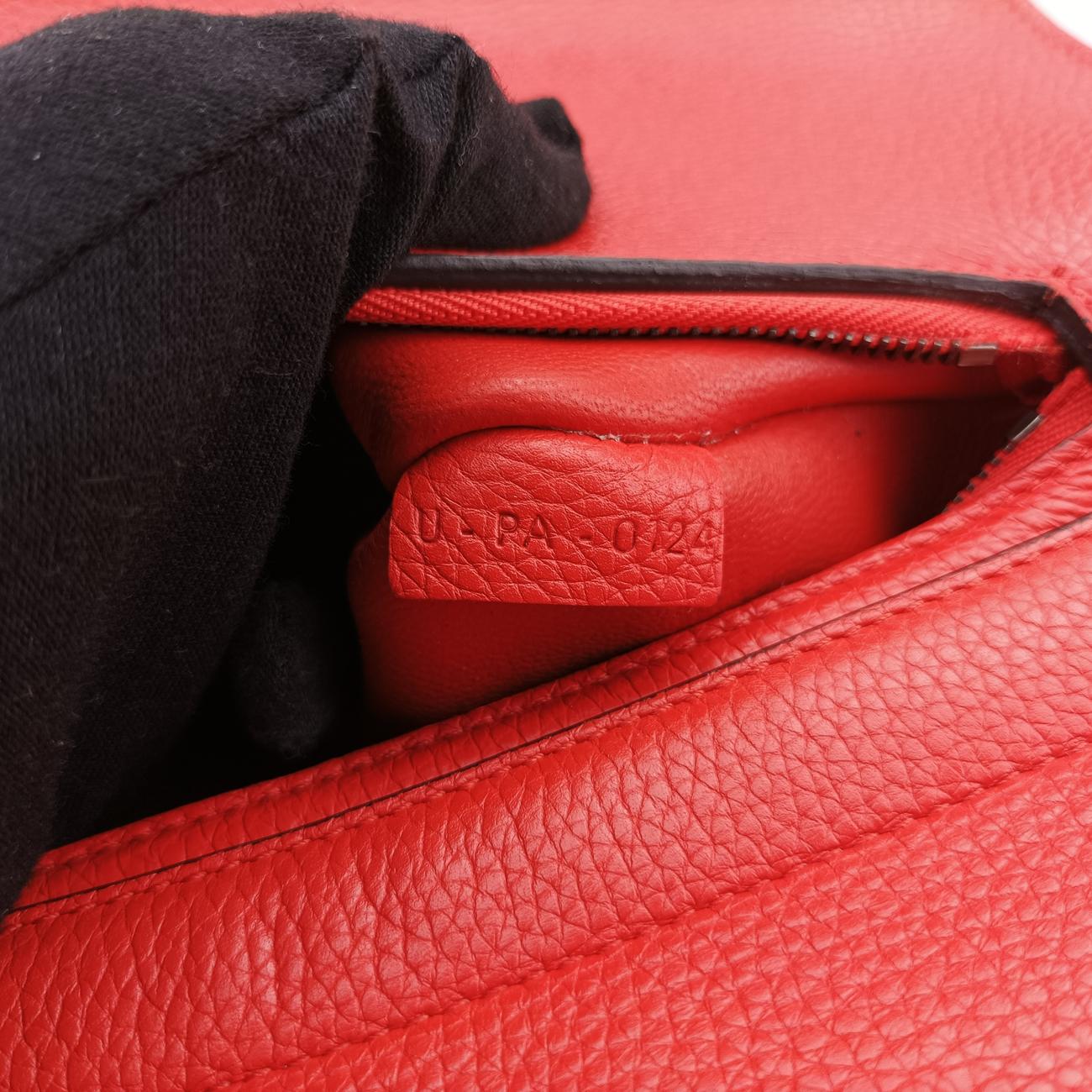 Trapeze MediumOrangeLeatherU-PA-0124トラペーズミディアムオレンジレザーU-PA-0124