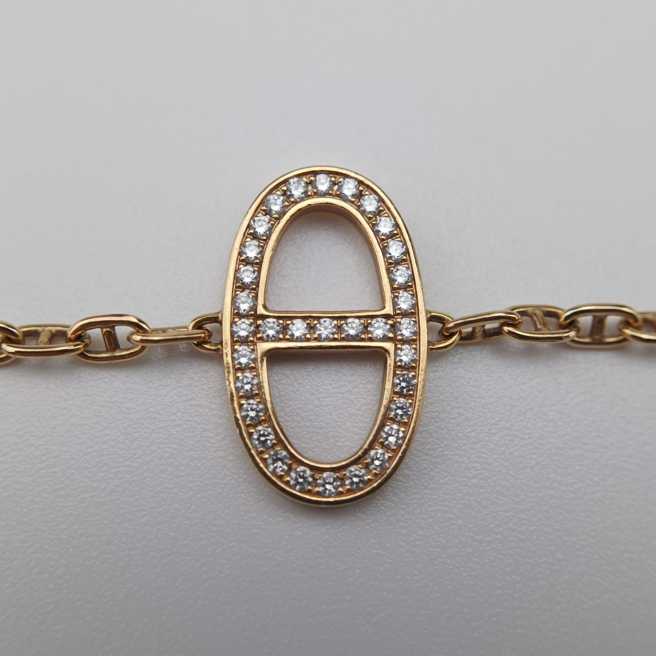 Chaine d'Ancre ContourGoldenAU75021AE156582シェーヌ ダンクル コントゥールゴールドAU75021AE156582