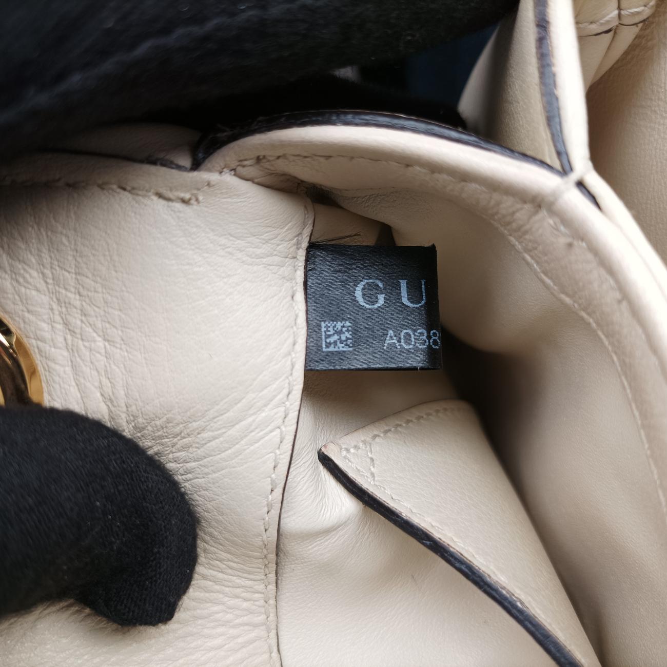 Blondie miniWhiteLeather698643A038389447ブロンディ ミニホワイトレザー698643A038389447