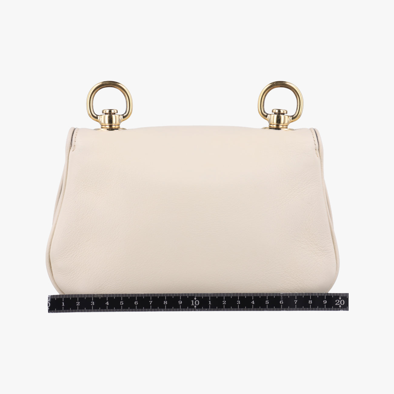 Blondie miniWhiteLeather698643A038389447ブロンディ ミニホワイトレザー698643A038389447