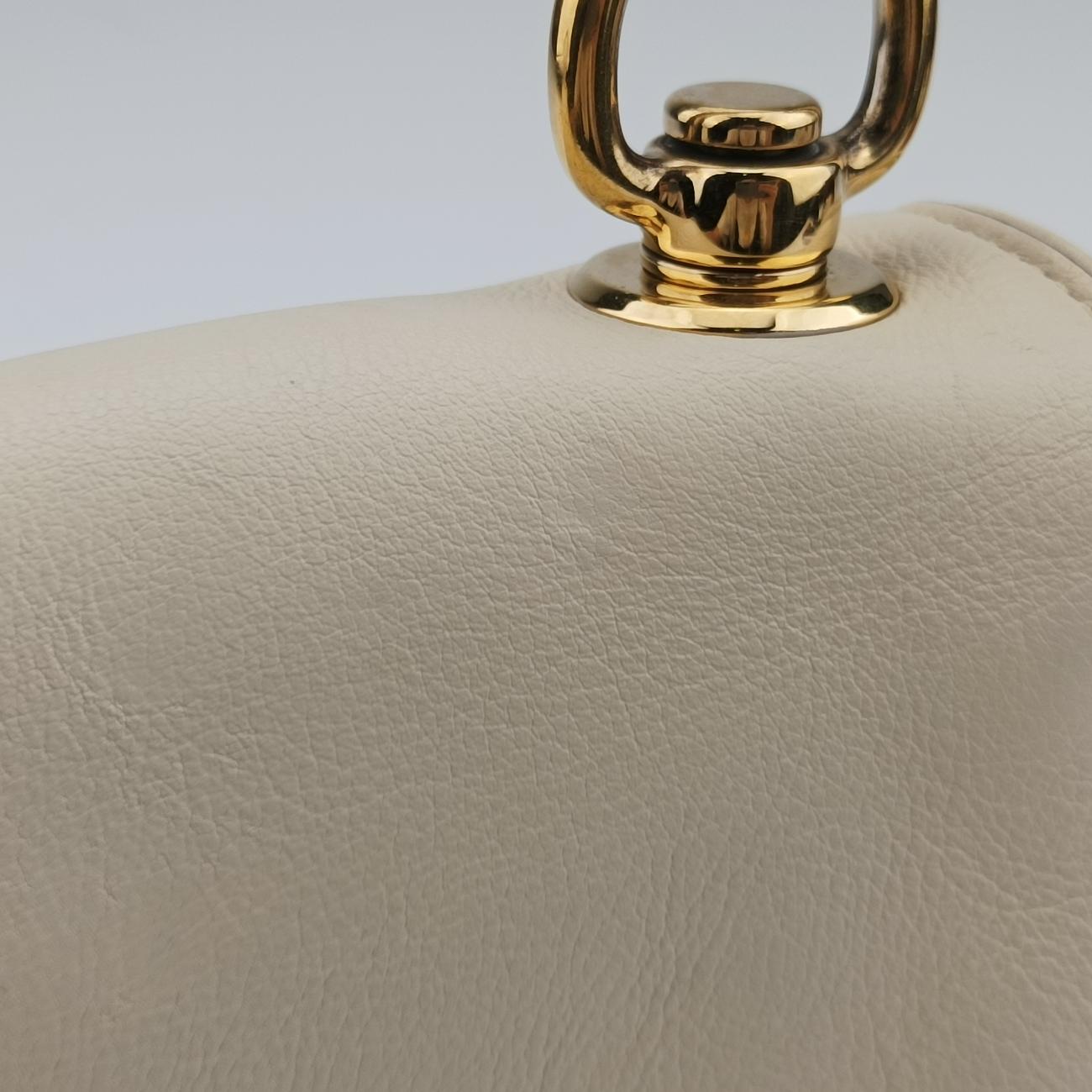 Blondie miniWhiteLeather698643A038389447ブロンディ ミニホワイトレザー698643A038389447