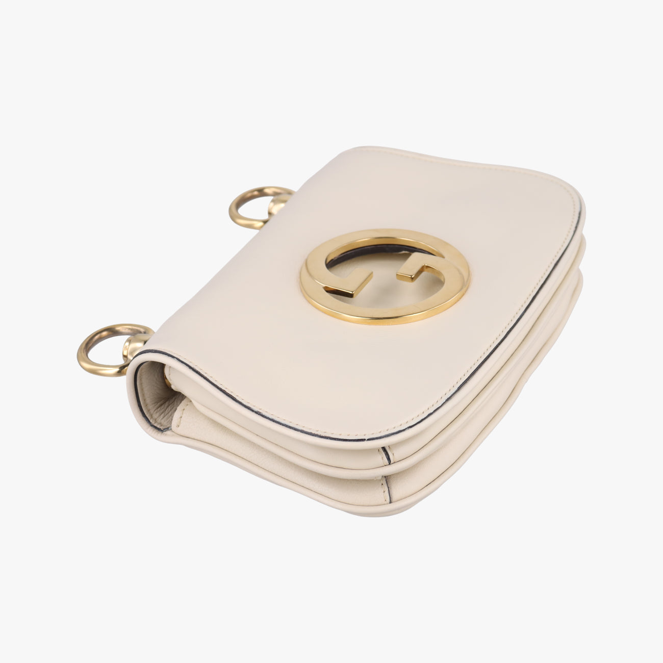 Blondie miniWhiteLeather698643A038389447ブロンディ ミニホワイトレザー698643A038389447