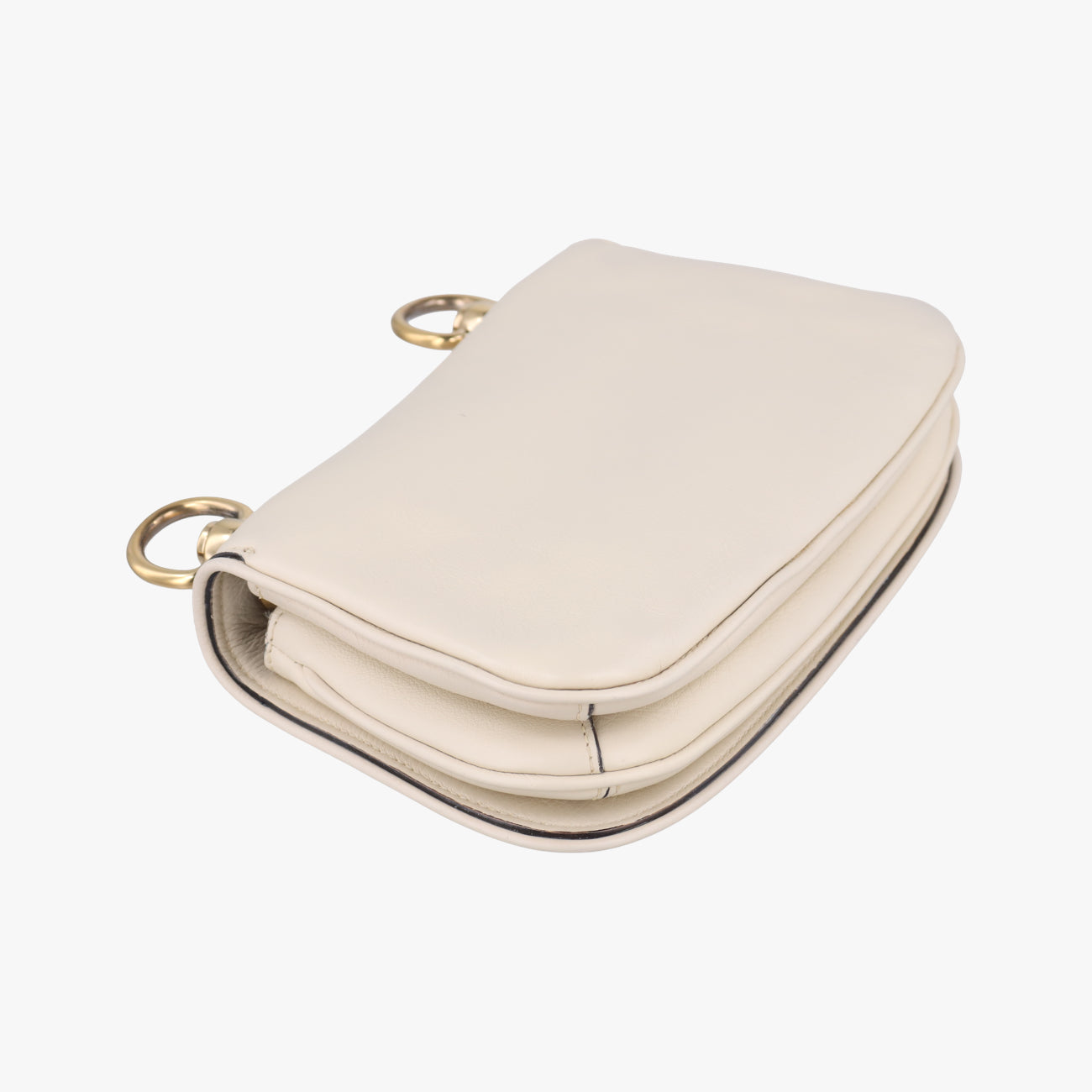Blondie miniWhiteLeather698643A038389447ブロンディ ミニホワイトレザー698643A038389447