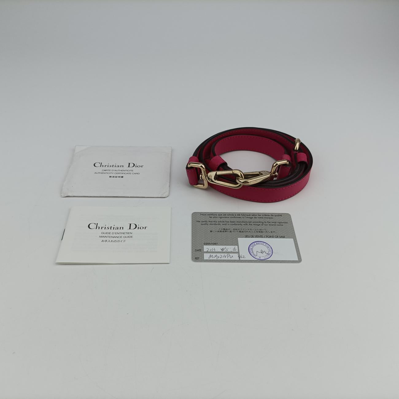 DiorissimoRoseLeather09-MA-0143ディオリッシモローズ レッドレザー09-MA-0143