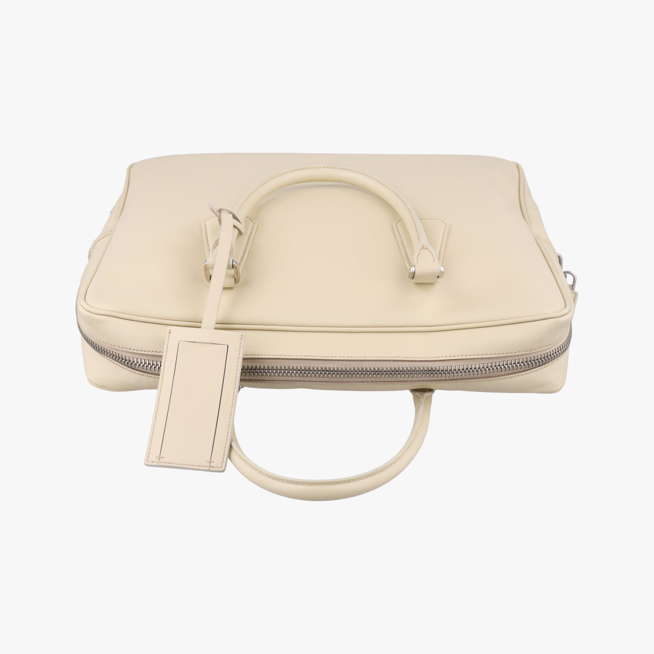 BriefcaseBeigeSAFFIANO Leather208ブリーフケースベージュサフィアーノレザー208