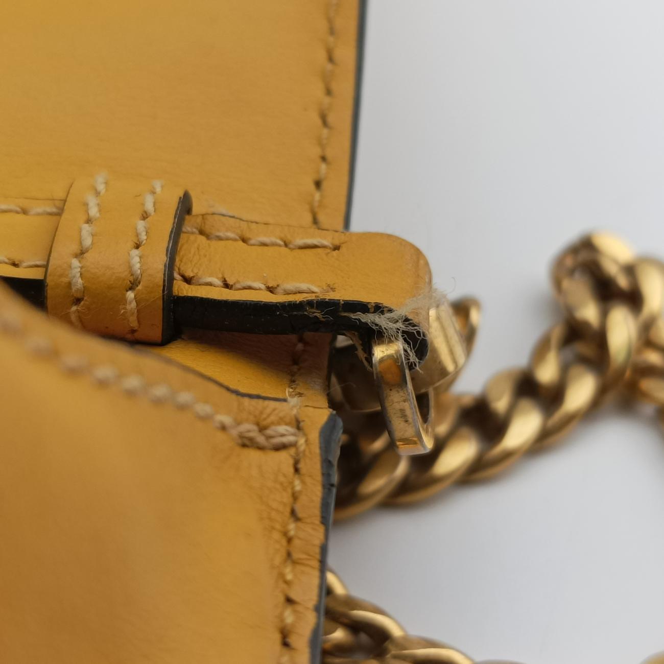Cahierblack/yellowLeather1BH0187/Dカイエブラック／イエローレザー1BH0187/D