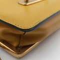 Cahierblack/yellowLeather1BH0187/Dカイエブラック／イエローレザー1BH0187/D