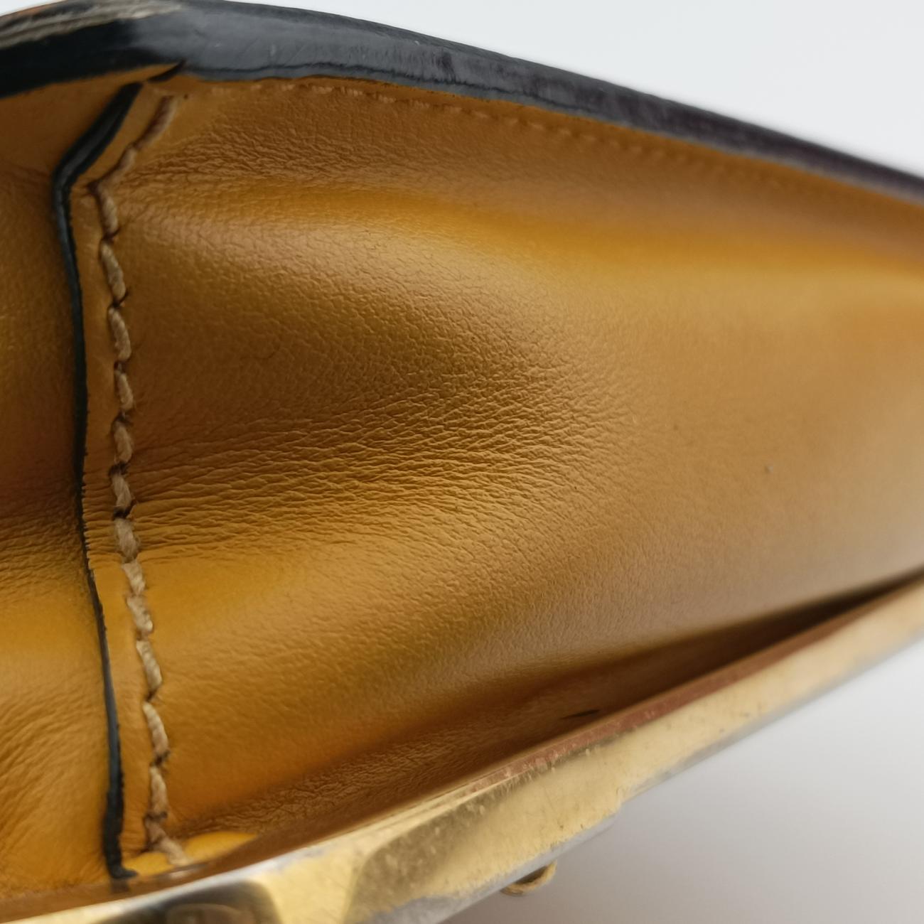 Cahierblack/yellowLeather1BH0187/Dカイエブラック／イエローレザー1BH0187/D