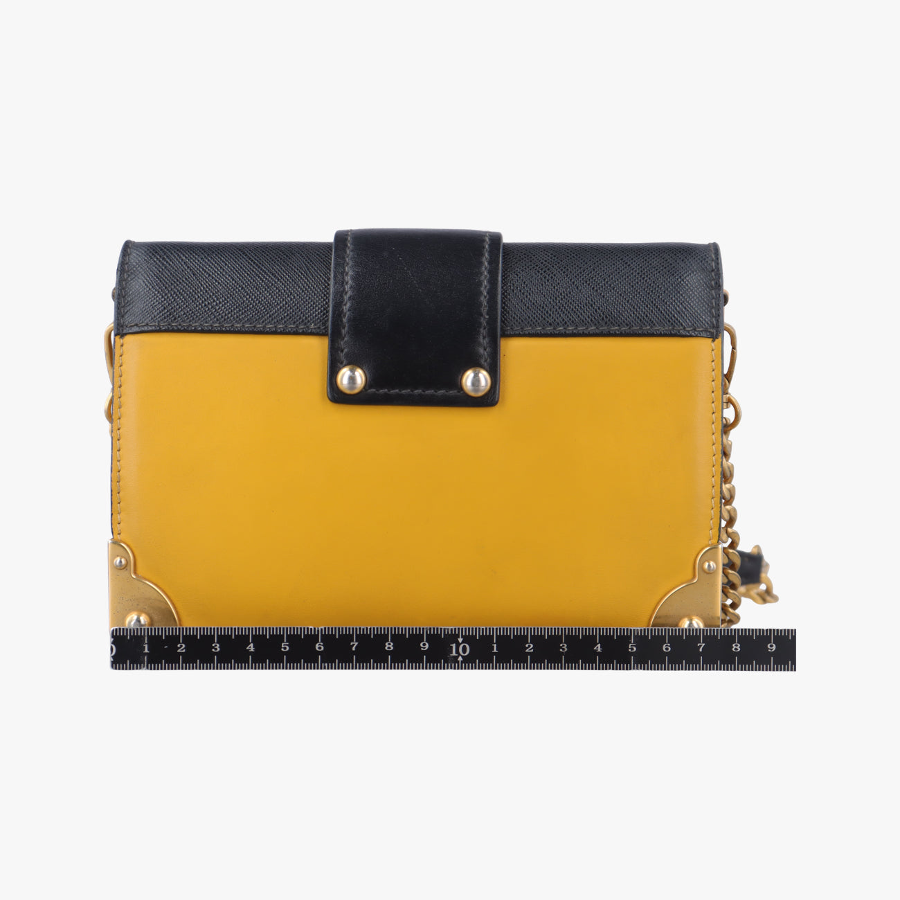 Cahierblack/yellowLeather1BH0187/Dカイエブラック／イエローレザー1BH0187/D