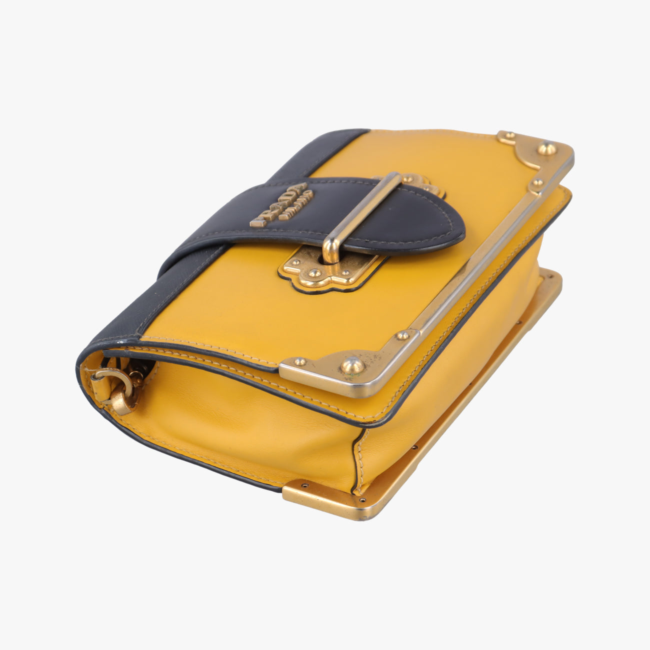 Cahierblack/yellowLeather1BH0187/Dカイエブラック／イエローレザー1BH0187/D