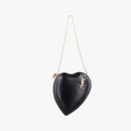Love box heartBlackLeather466212BCI466212.0717ラブボックス ハート型ブラックレザー466212BCI466212.0717