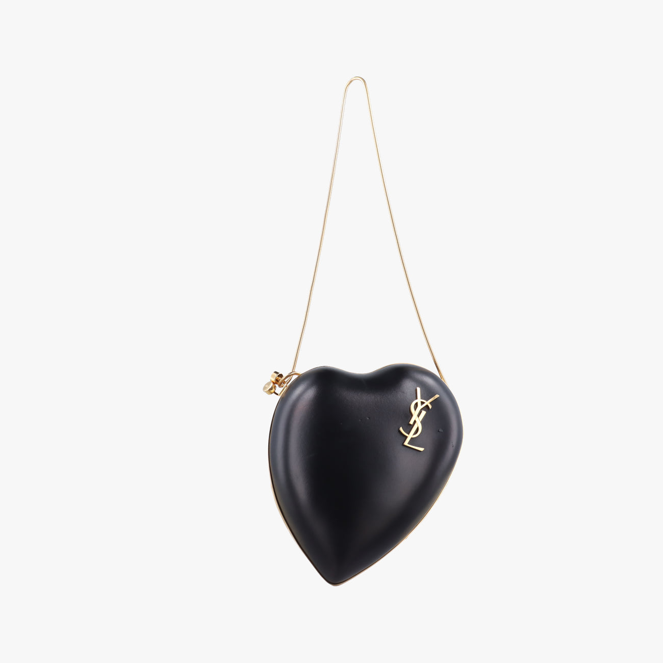 Love box heartBlackLeather466212BCI466212.0717ラブボックス ハート型ブラックレザー466212BCI466212.0717