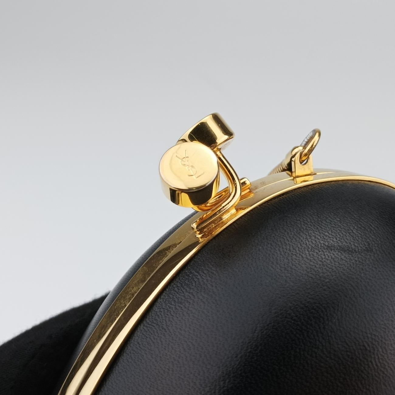 Love box heartBlackLeather466212BCI466212.0717ラブボックス ハート型ブラックレザー466212BCI466212.0717