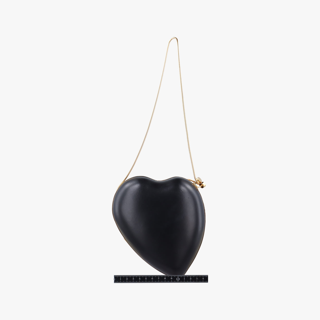 Love box heartBlackLeather466212BCI466212.0717ラブボックス ハート型ブラックレザー466212BCI466212.0717