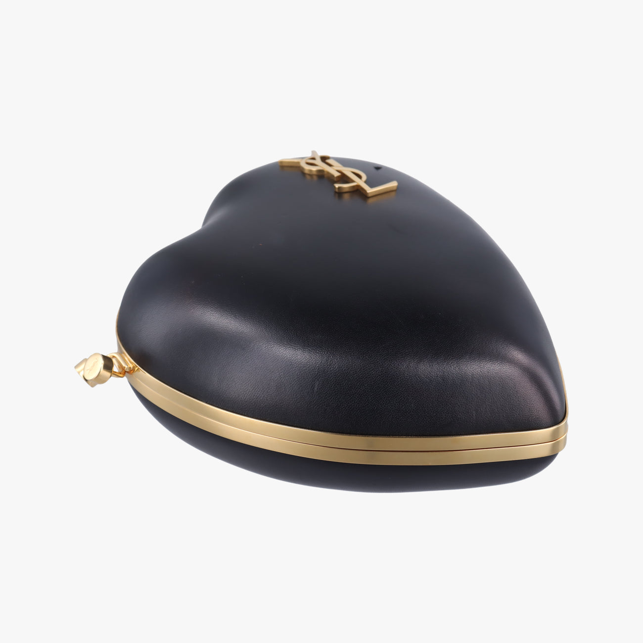 Love box heartBlackLeather466212BCI466212.0717ラブボックス ハート型ブラックレザー466212BCI466212.0717