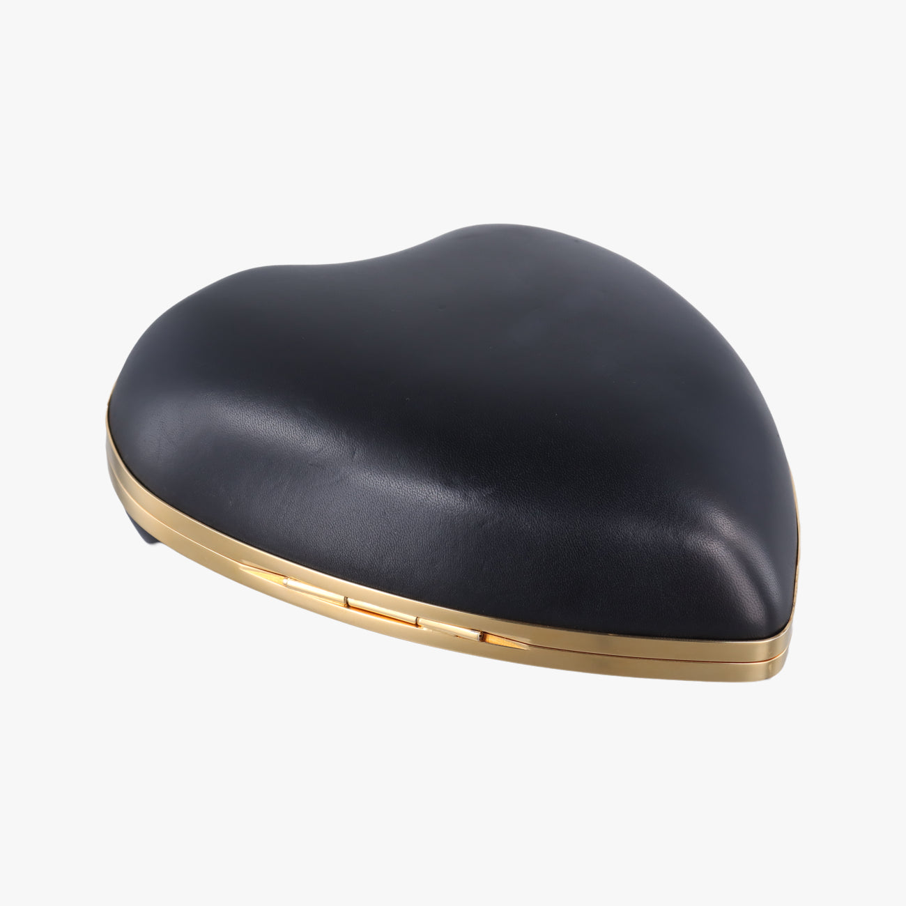 Love box heartBlackLeather466212BCI466212.0717ラブボックス ハート型ブラックレザー466212BCI466212.0717