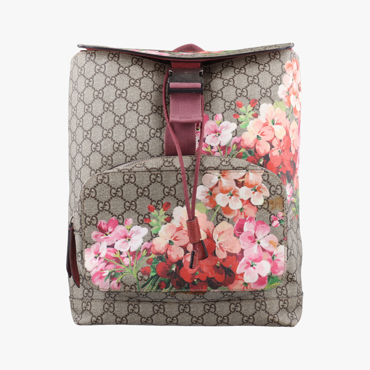 GG BloomsBrownPVC coated canvas405019B019477545GGブルームスブラウンPVCコーティングキャンバス405019B019477545