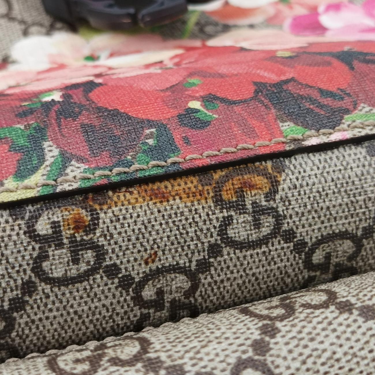 GG BloomsBrownPVC coated canvas405019B019477545GGブルームスブラウンPVCコーティングキャンバス405019B019477545
