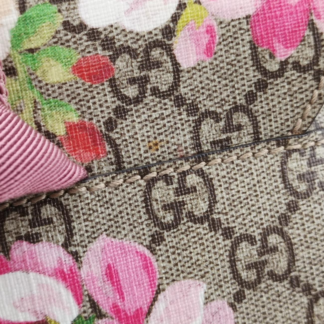 GG BloomsBrownPVC coated canvas405019B019477545GGブルームスブラウンPVCコーティングキャンバス405019B019477545