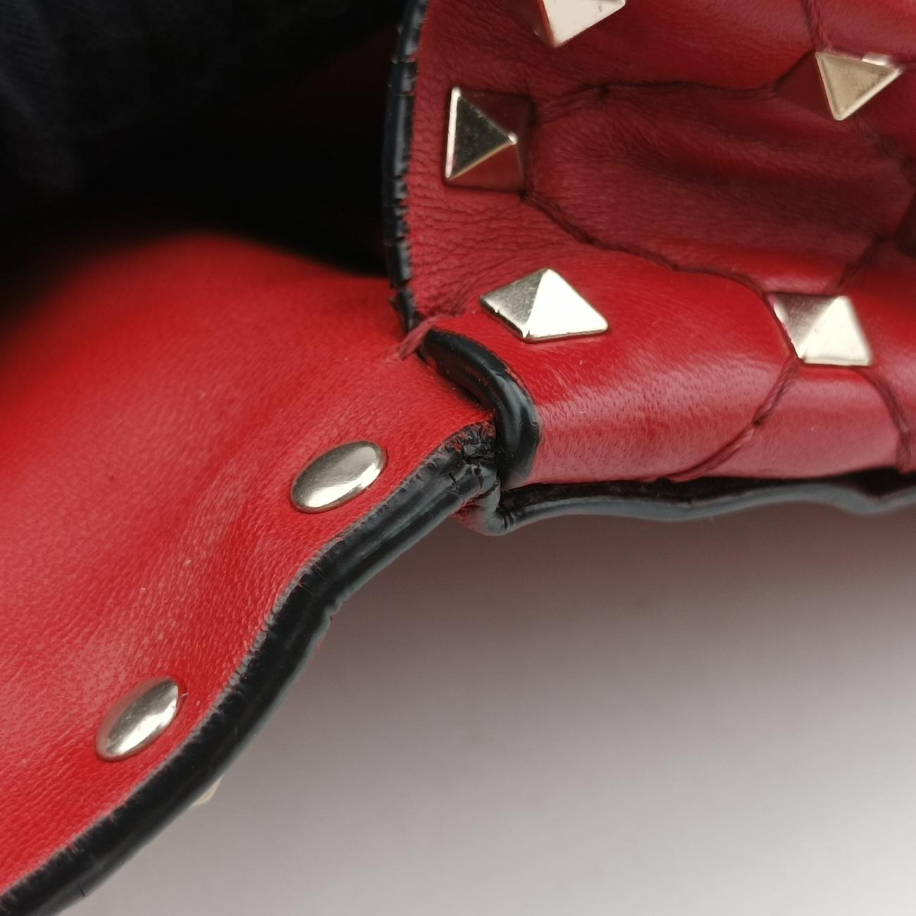 Rockstud SPIKE UPRedLambskinBL-N123NAP2ロックスタッズスパイクレッドラムスキンBL-N123NAP2