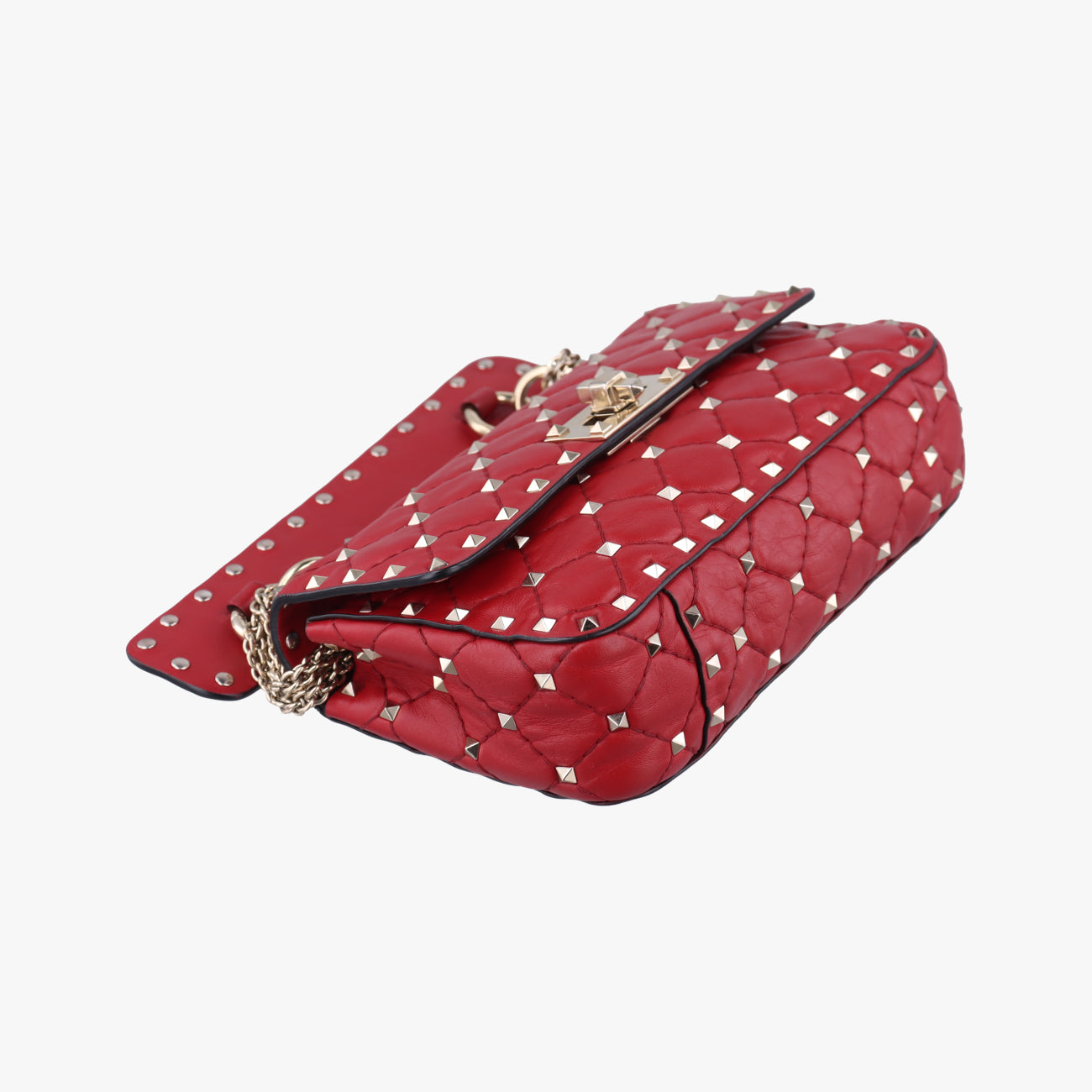 Rockstud SPIKE UPRedLambskinBL-N123NAP2ロックスタッズスパイクレッドラムスキンBL-N123NAP2