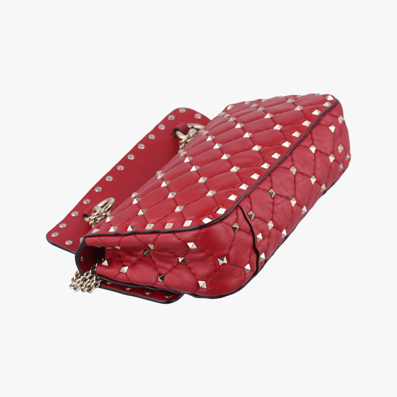 Rockstud SPIKE UPRedLambskinBL-N123NAP2ロックスタッズスパイクレッドラムスキンBL-N123NAP2