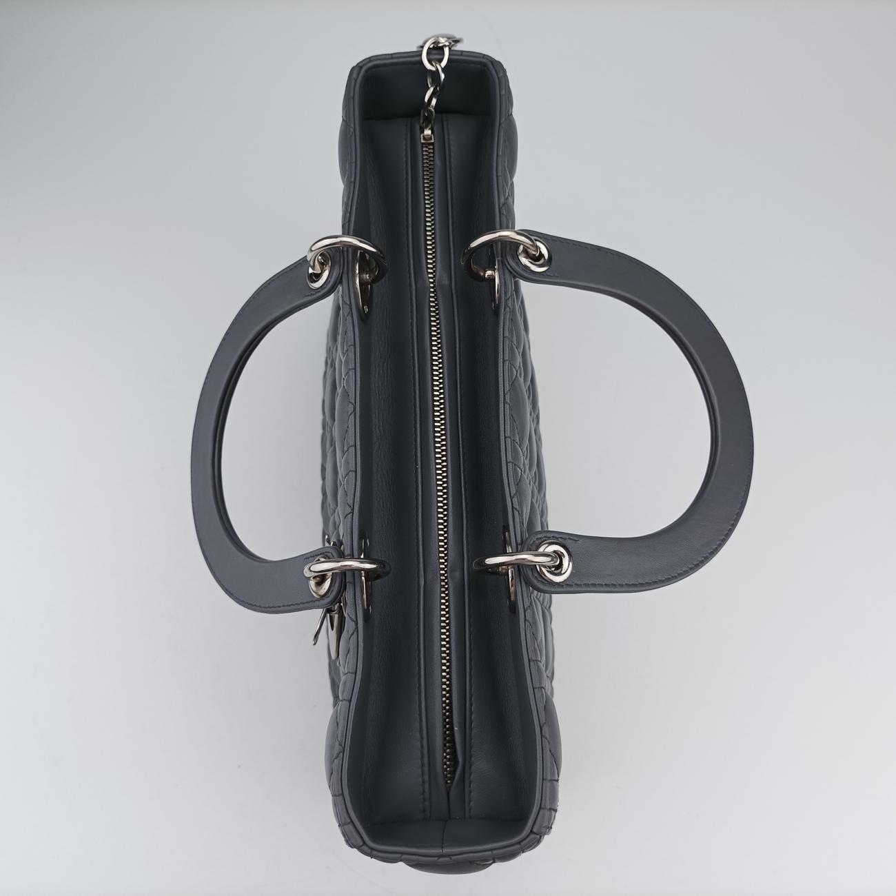 Lady DiorGreylambskin16-BO-0173レディディオールグレーラムスキン16-BO-0173