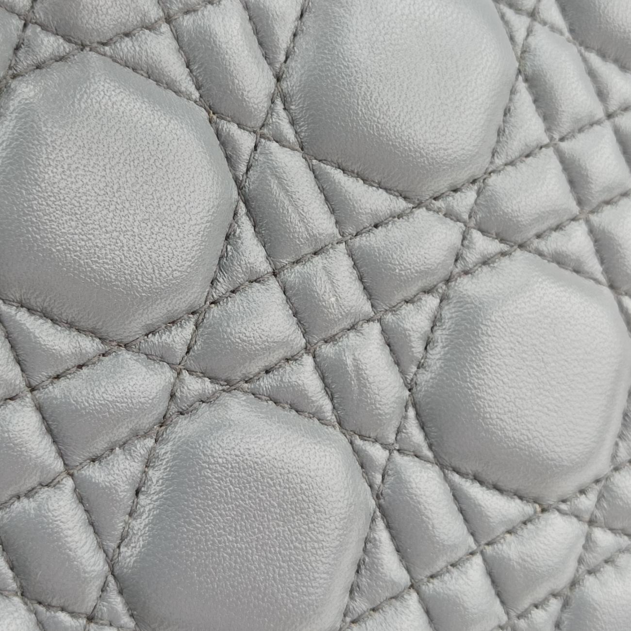 Lady DiorGreylambskin16-BO-0173レディディオールグレーラムスキン16-BO-0173