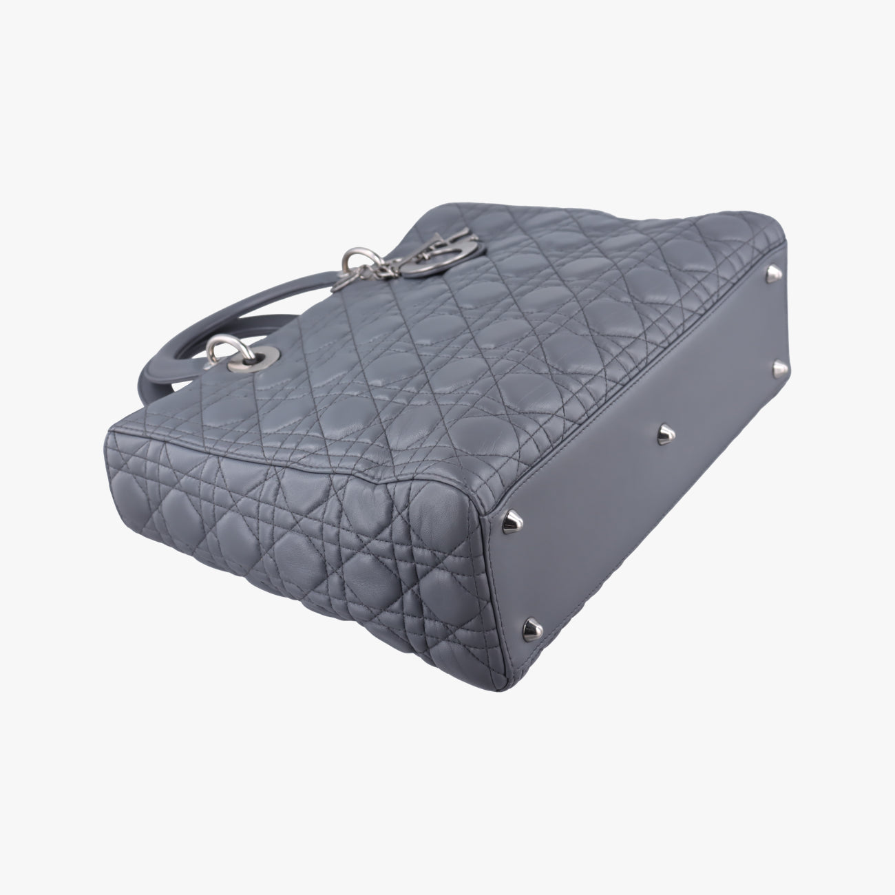 Lady DiorGreylambskin16-BO-0173レディディオールグレーラムスキン16-BO-0173