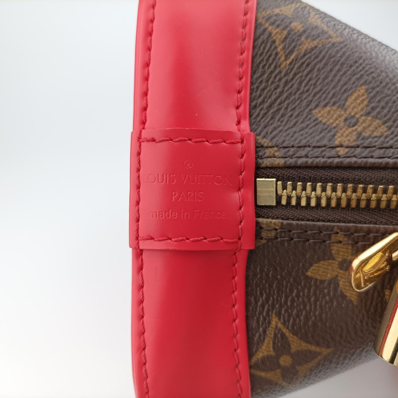 ALMA PMBrown x RedMonogram canvasM41661FL3165アルマPMブラウン×レッドモノグラムキャンバスM41661FL3165