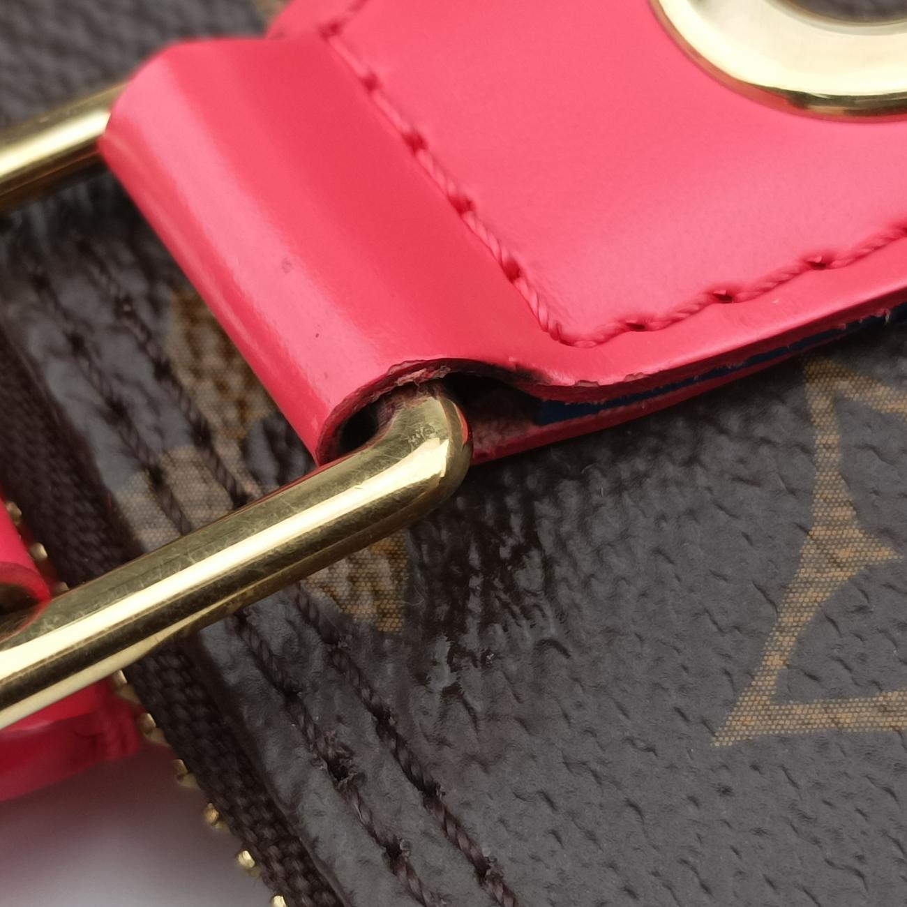 ALMA PMBrown x RedMonogram canvasM41661FL3165アルマPMブラウン×レッドモノグラムキャンバスM41661FL3165
