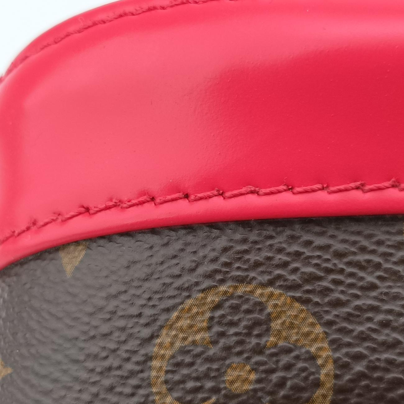 ALMA PMBrown x RedMonogram canvasM41661FL3165アルマPMブラウン×レッドモノグラムキャンバスM41661FL3165