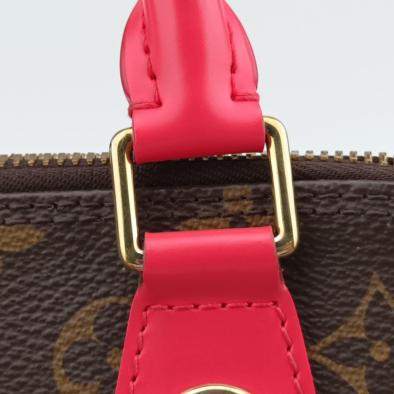 ALMA PMBrown x RedMonogram canvasM41661FL3165アルマPMブラウン×レッドモノグラムキャンバスM41661FL3165