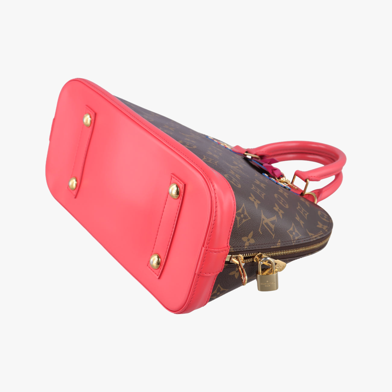 ALMA PMBrown x RedMonogram canvasM41661FL3165アルマPMブラウン×レッドモノグラムキャンバスM41661FL3165