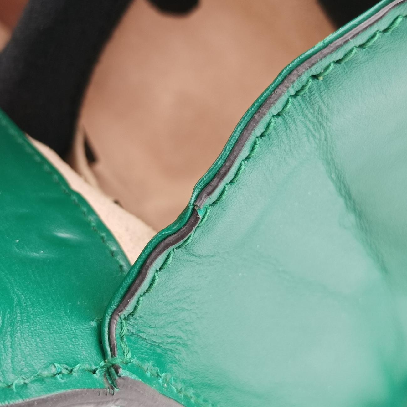 PadlockGreenLeatherH020733937パドロックグリーンレザー409487H020733937