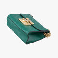 PadlockGreenLeatherH020733937パドロックグリーンレザー409487H020733937