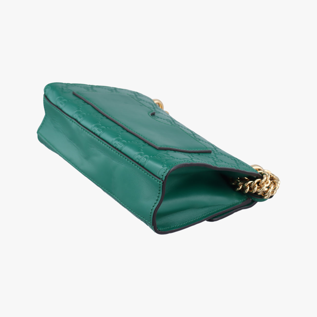 PadlockGreenLeatherH020733937パドロックグリーンレザー409487H020733937