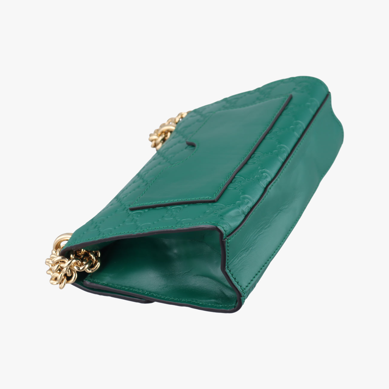 PadlockGreenLeatherH020733937パドロックグリーンレザー409487H020733937