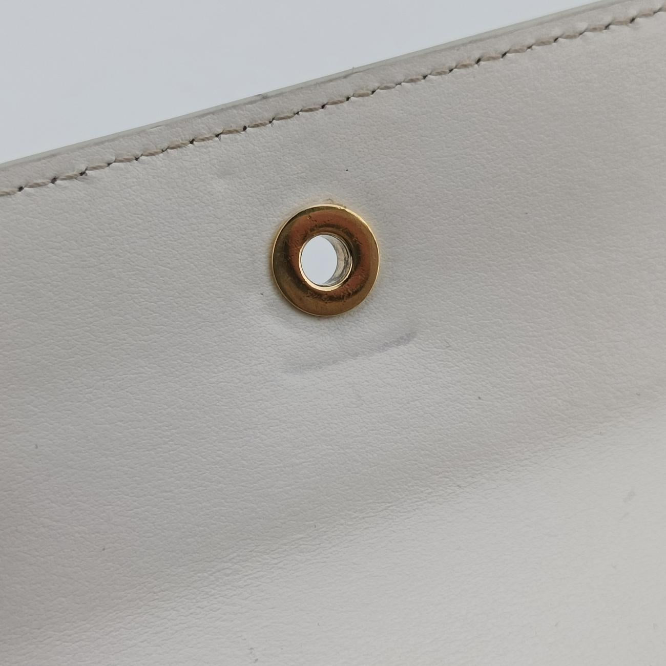 heart lockWhiteSaffiano Leather62 Bハートロックホワイトサフィアーノレザー62 B
