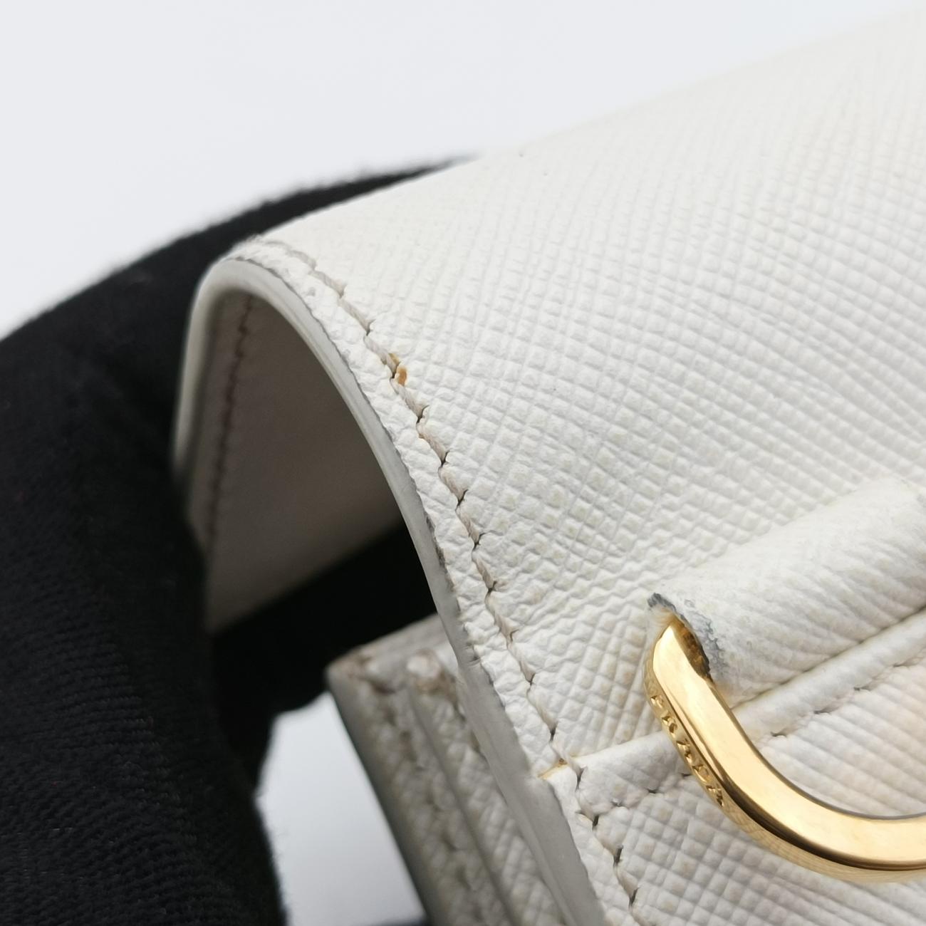 heart lockWhiteSaffiano Leather62 Bハートロックホワイトサフィアーノレザー62 B