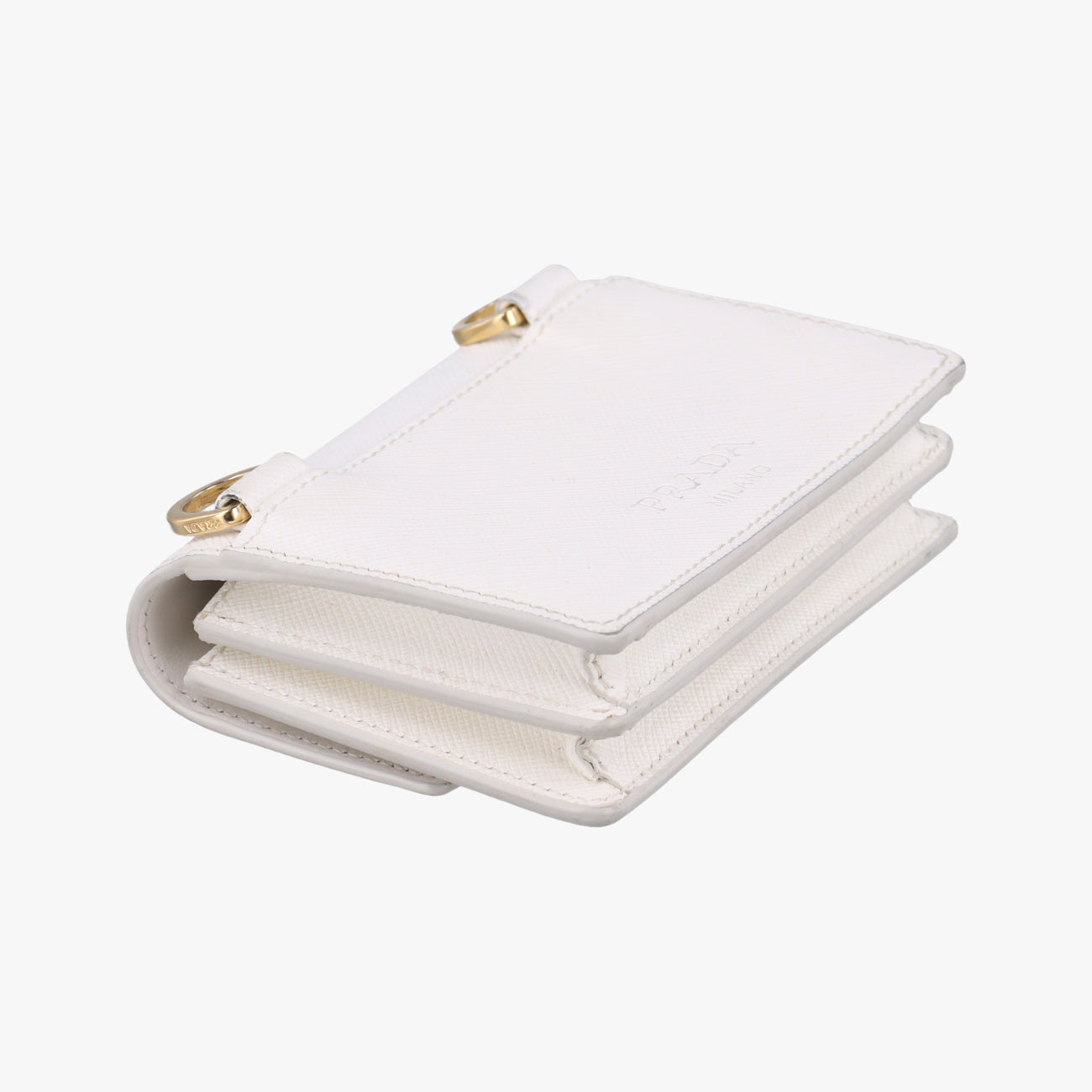 heart lockWhiteSaffiano Leather62 Bハートロックホワイトサフィアーノレザー62 B